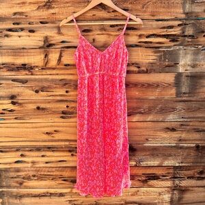 BEACHSISSI | NWT Pink Floral Midi Dress S